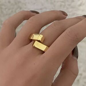 The Guggenheim Ring in 14k plating over 925